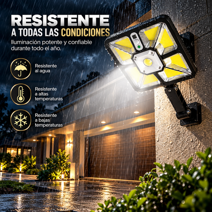 Reflector Solar LED 220 | Potencia e Iluminación Sin Cables