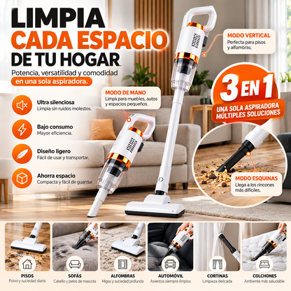 Aspiradora 3 en 1 PowerClean
